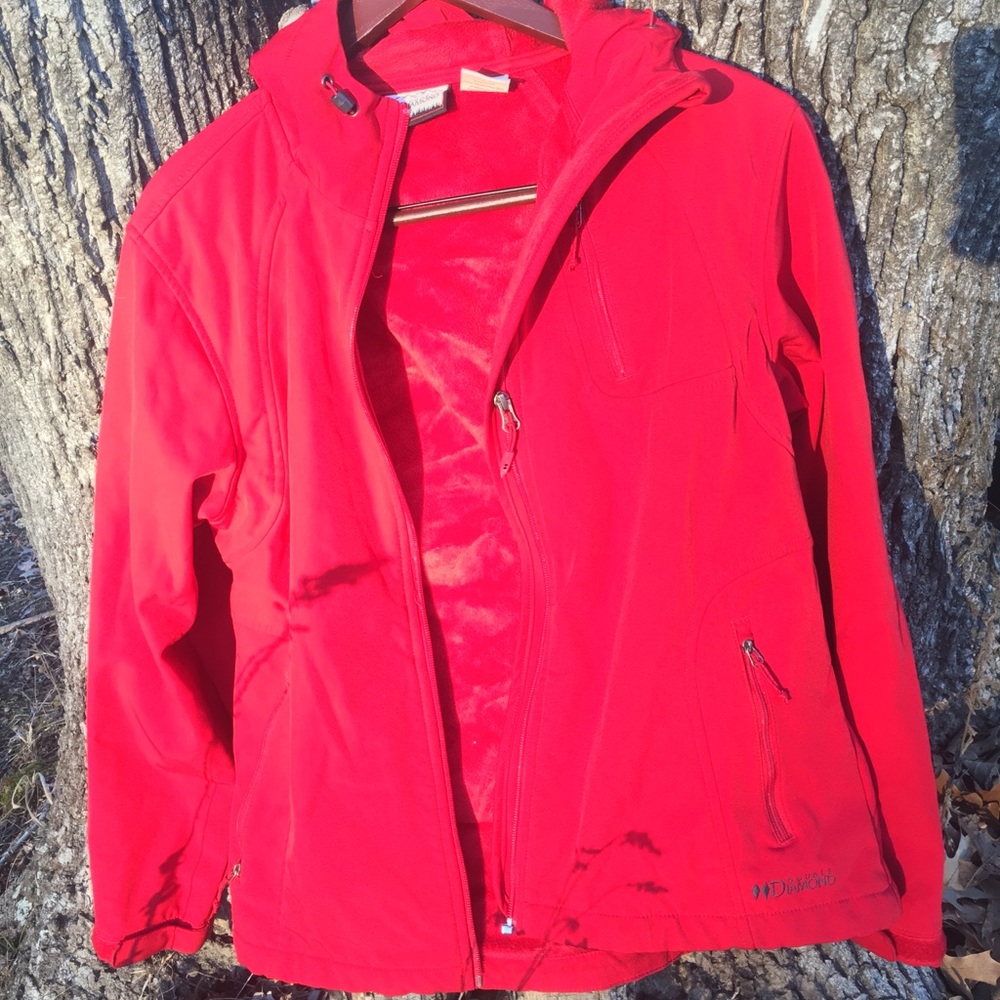 Fleece inside, water resistant jacket